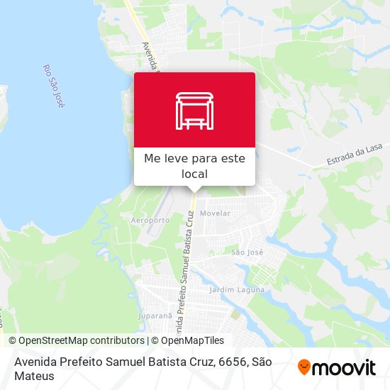 Avenida Prefeito Samuel Batista Cruz, 6656 mapa