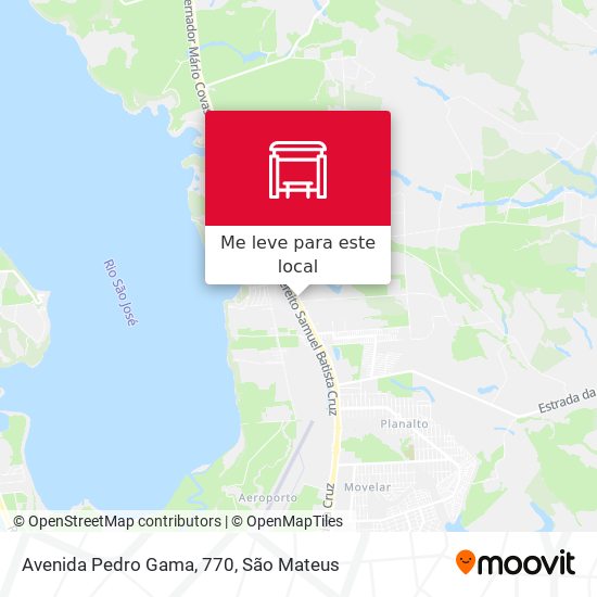 Avenida Pedro Gama, 770 mapa