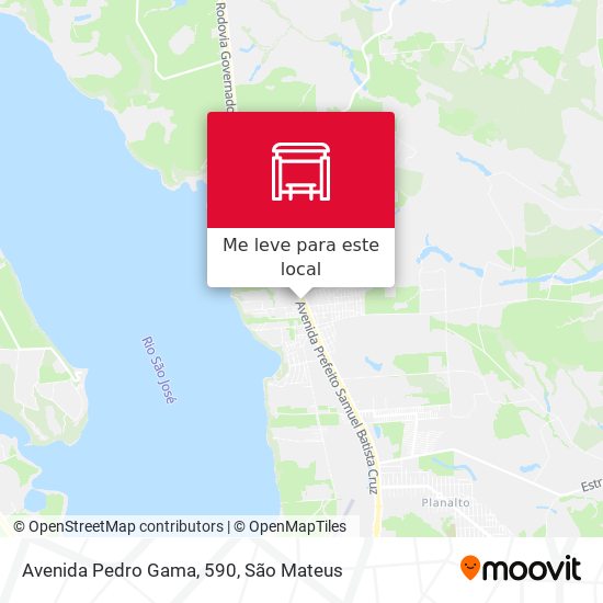 Avenida Pedro Gama, 590 mapa