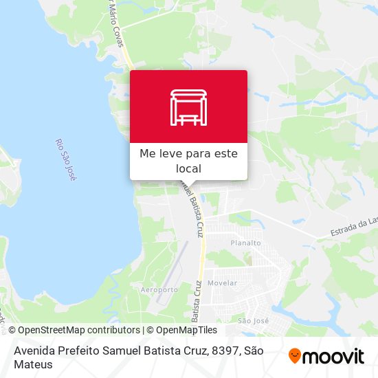 Avenida Prefeito Samuel Batista Cruz, 8397 mapa