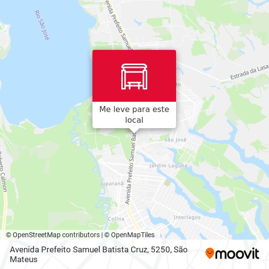 Avenida Prefeito Samuel Batista Cruz, 5250 mapa