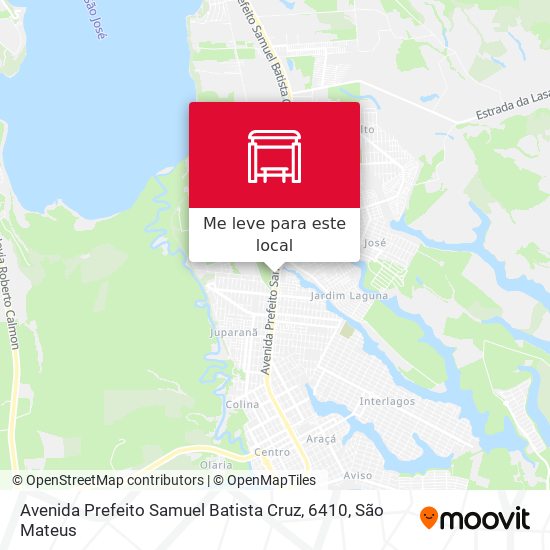 Avenida Prefeito Samuel Batista Cruz, 6410 mapa