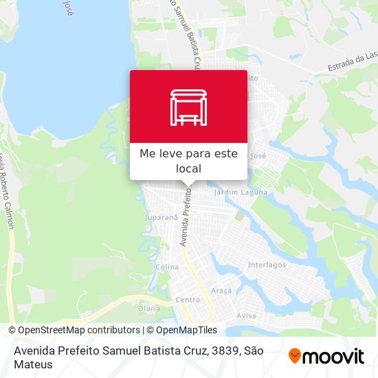 Avenida Prefeito Samuel Batista Cruz, 3839 mapa