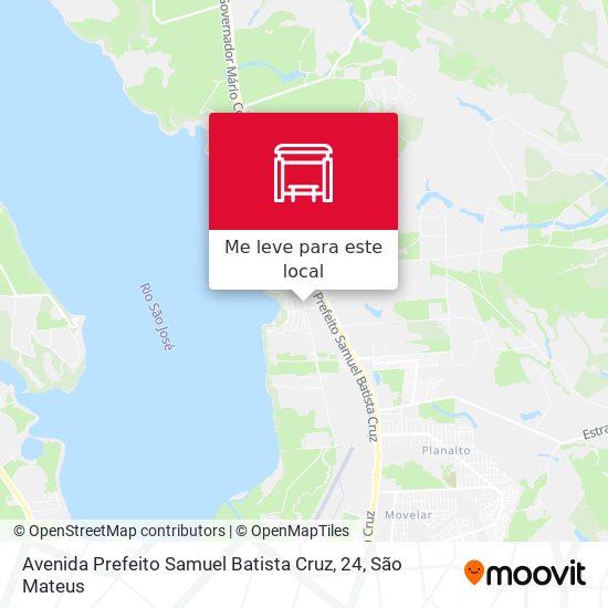 Avenida Prefeito Samuel Batista Cruz, 24 mapa
