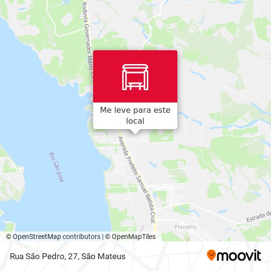 Rua São Pedro, 27 mapa
