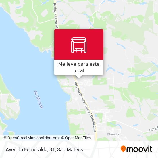 Avenida Esmeralda, 31 mapa
