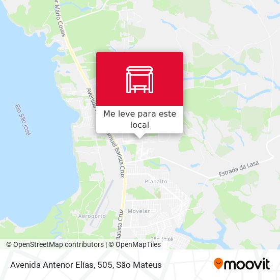 Avenida Antenor Elías, 505 mapa