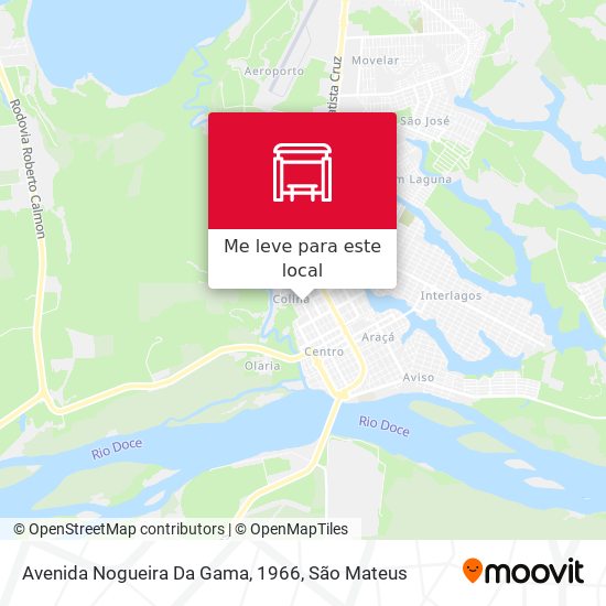 Avenida Nogueira Da Gama, 1966 mapa