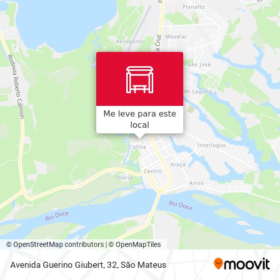 Avenida Guerino Giubert, 32 mapa