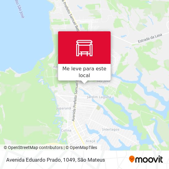 Avenida Eduardo Prado, 1049 mapa