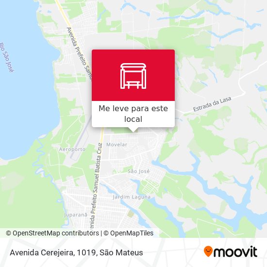 Avenida Cerejeira, 1019 mapa