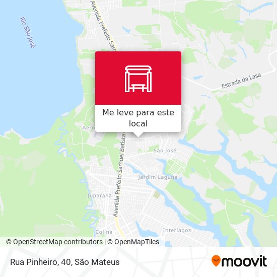 Rua Pinheiro, 40 mapa