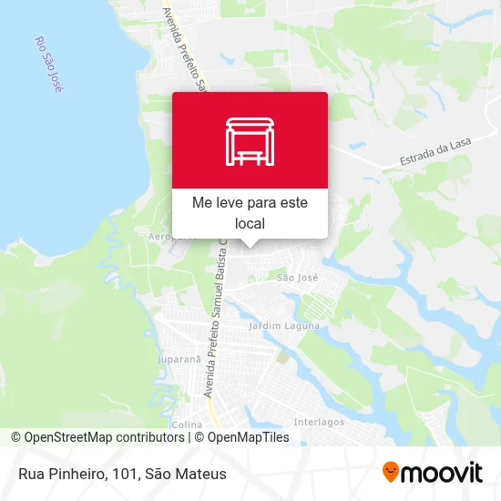 Rua Pinheiro, 101 mapa