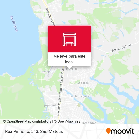 Rua Pinheiro, 513 mapa