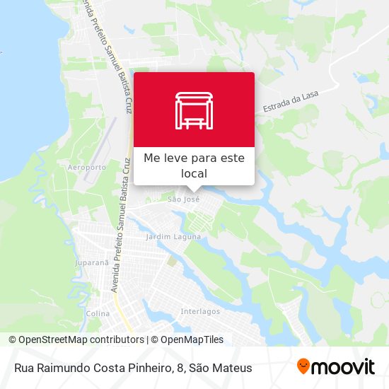 Rua Raimundo Costa Pinheiro, 8 mapa