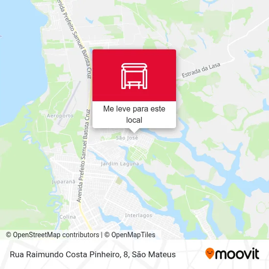 Rua Raimundo Costa Pinheiro, 8 mapa