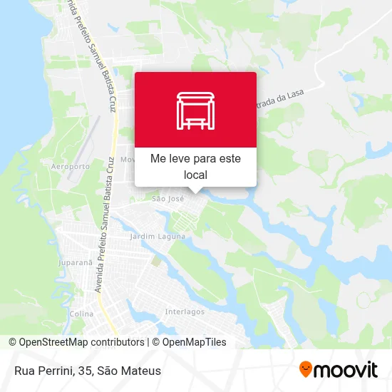 Rua Perrini, 35 mapa