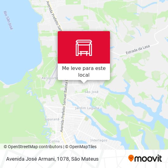 Avenida José Armani, 1078 mapa