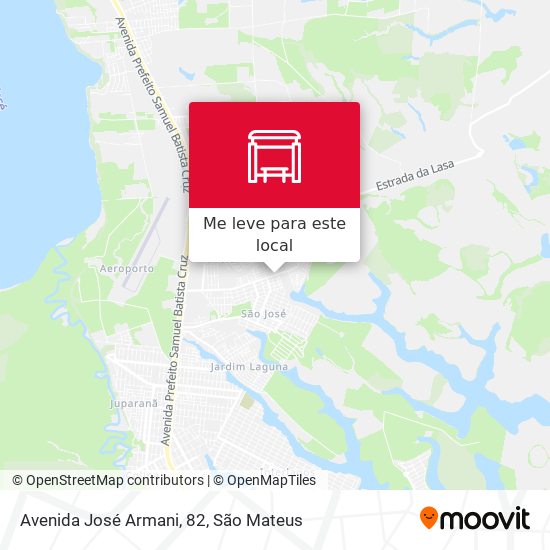 Avenida José Armani, 82 mapa