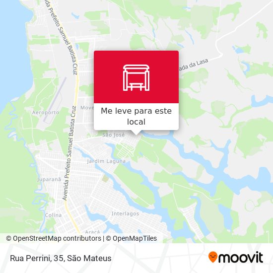 Rua Perrini, 35 mapa