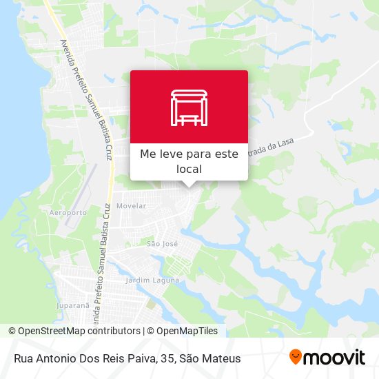 Rua Antonio Dos Reis Paiva, 35 mapa