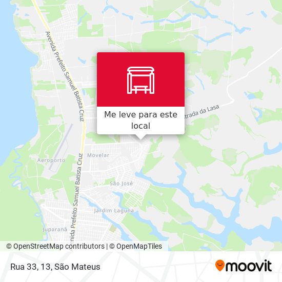 Rua 33, 13 mapa