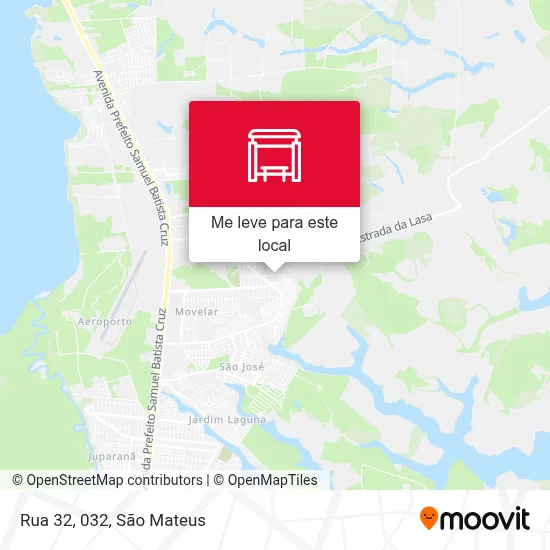 Rua 32, 032 mapa