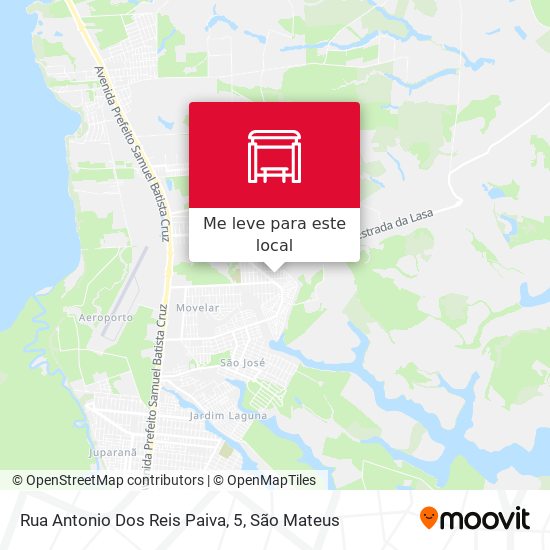 Rua Antonio Dos Reis Paiva, 5 mapa