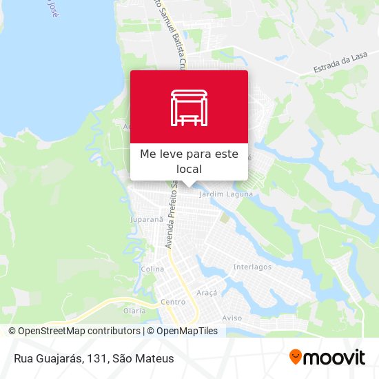 Rua Guajarás, 131 mapa