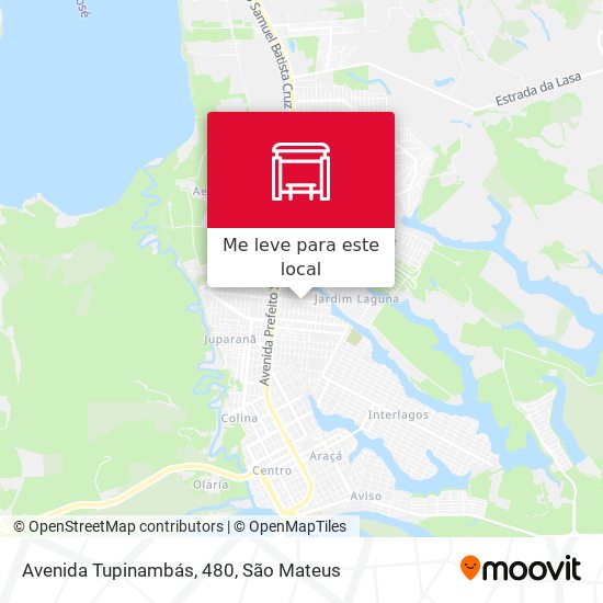 Avenida Tupinambás, 480 mapa