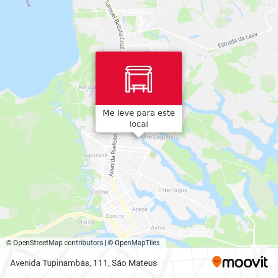 Avenida Tupinambás, 111 mapa