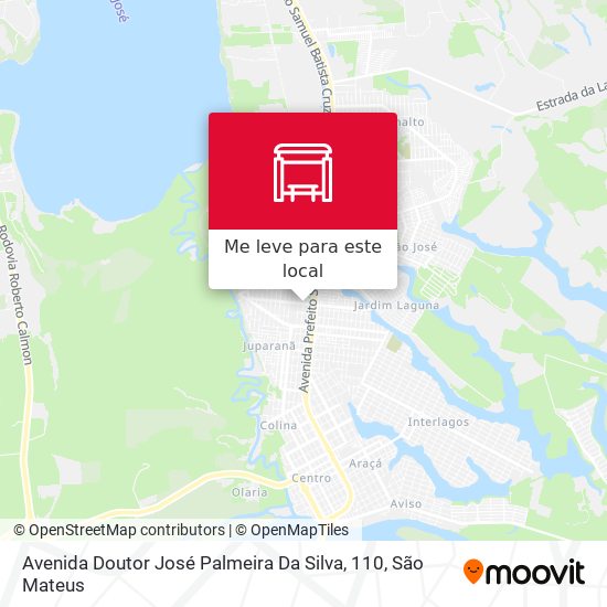 Avenida Doutor José Palmeira Da Silva, 110 mapa