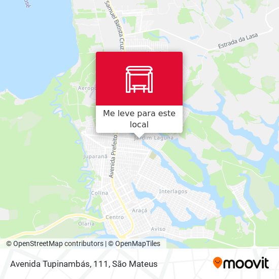 Avenida Tupinambás, 111 mapa
