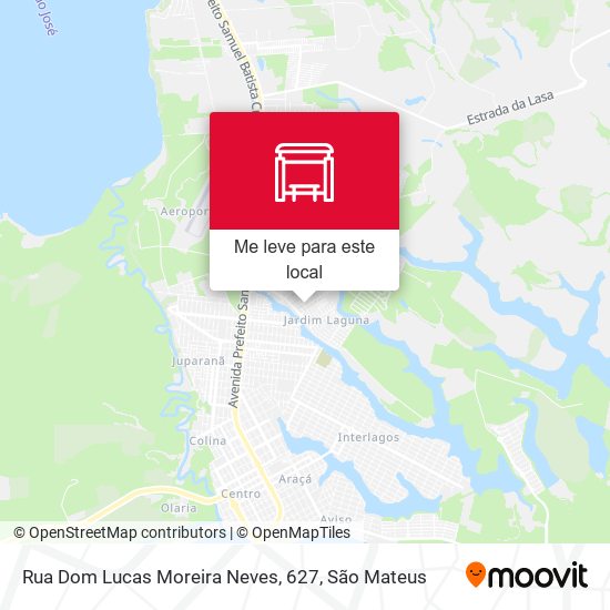 Rua Dom Lucas Moreira Neves, 627 mapa