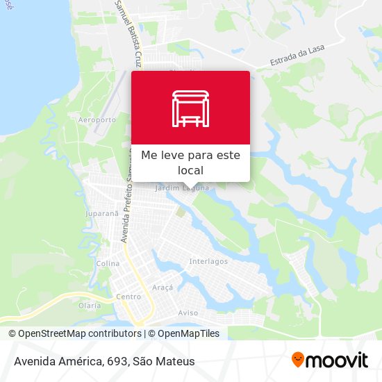 Avenida América, 693 mapa