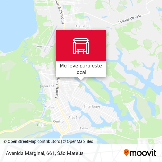 Avenida Marginal, 661 mapa