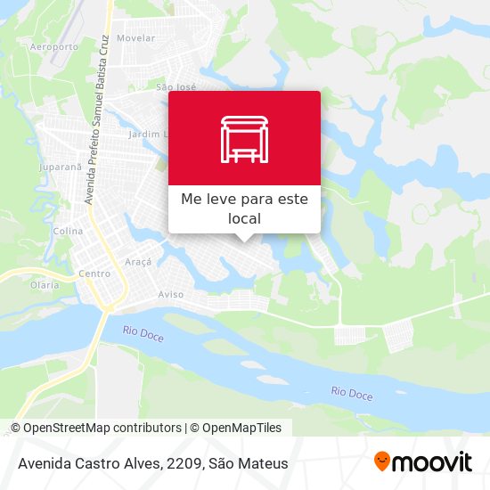 Avenida Castro Alves, 2209 mapa