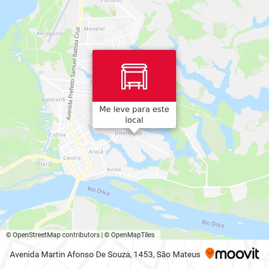 Avenida Martin Afonso De Souza, 1453 mapa