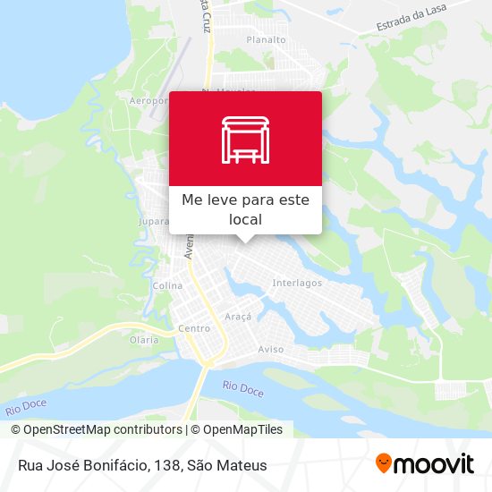 Rua José Bonifácio, 138 mapa