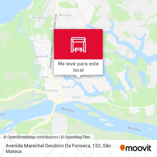 Avenida Marechal Deodoro Da Fonseca, 132 mapa
