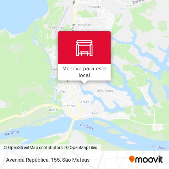 Avenida República, 155 mapa