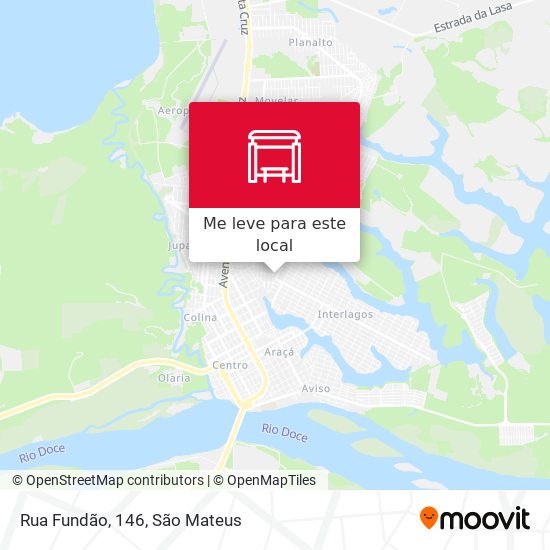 Rua Fundão, 146 mapa