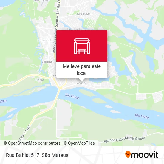 Rua Bahia, 517 mapa