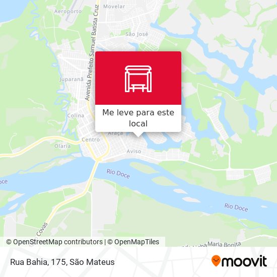 Rua Bahia, 175 mapa