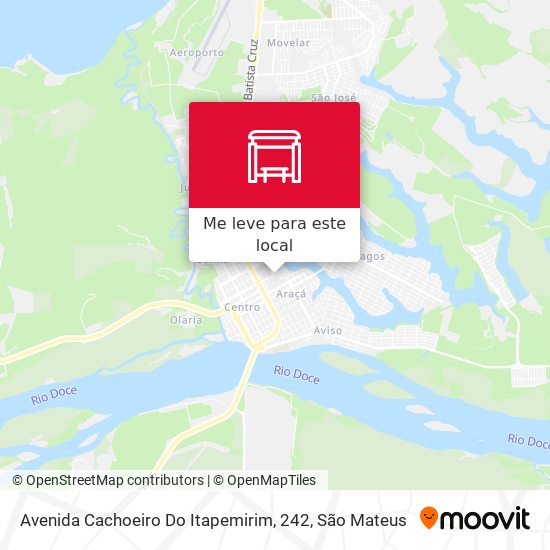 Avenida Cachoeiro Do Itapemirim, 242 mapa