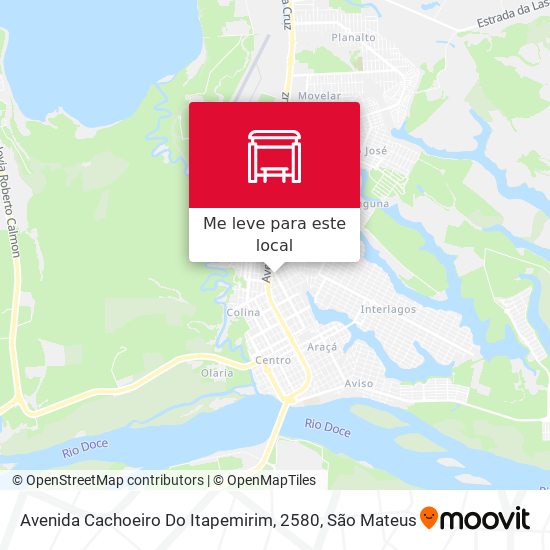 Avenida Cachoeiro Do Itapemirim, 2580 mapa