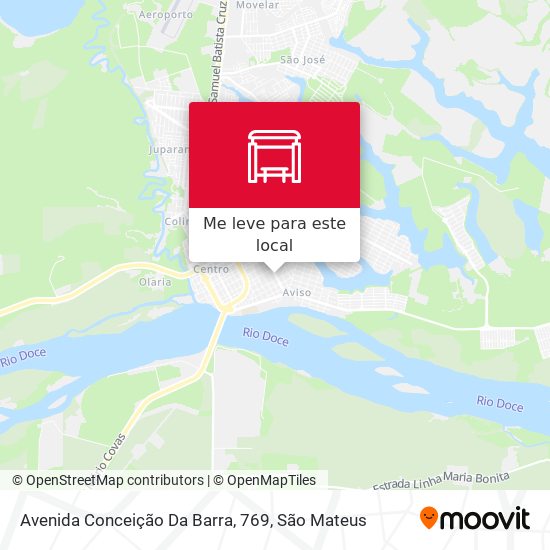 Avenida Conceição Da Barra, 769 mapa