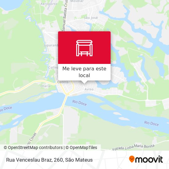 Rua Venceslau Braz, 260 mapa