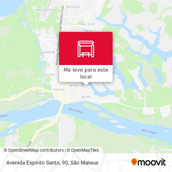 Avenida Espírito Santo, 90 mapa