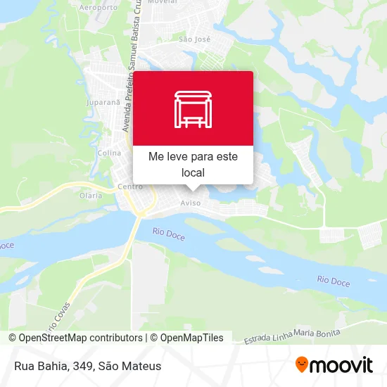 Rua Bahia, 349 mapa